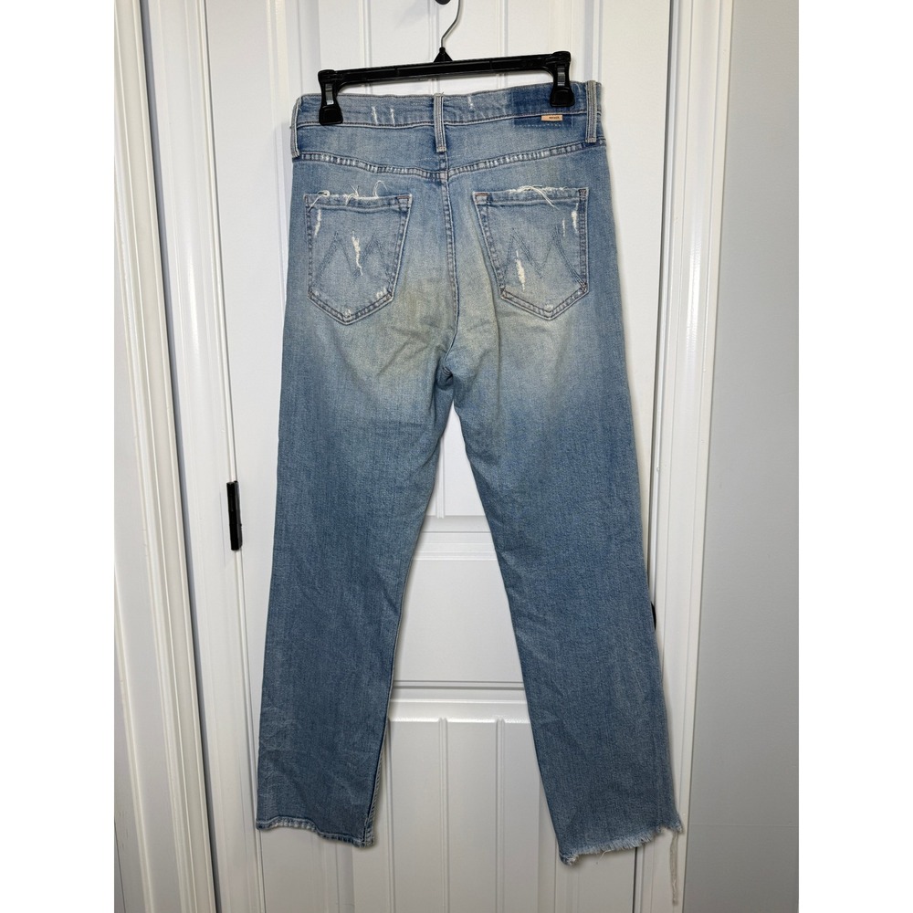 Mother Superior TomCat Quite Contrary Ankle Jeans 27 Quiet Luxury Distressed - Picture 7 of 10